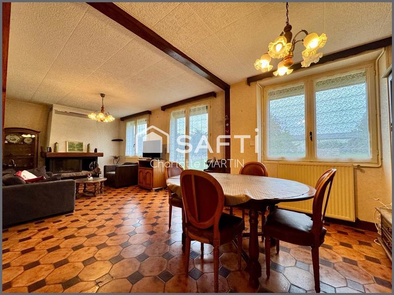 Maison - 110 m² - 5 pièces