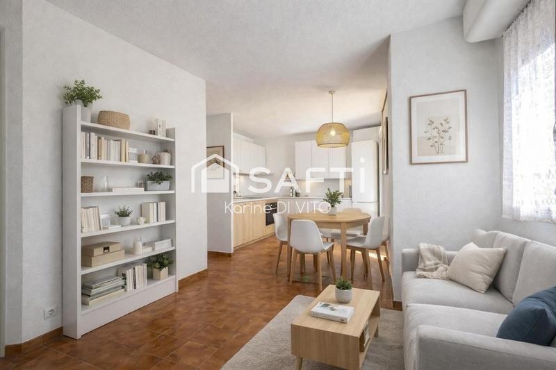 Appartement - 46 m² - 3 pièces