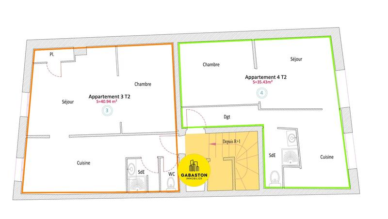 Appartement - 87 m² - 4 pièces