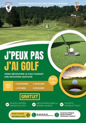 Initiation golf aux Greens d'Eugénie