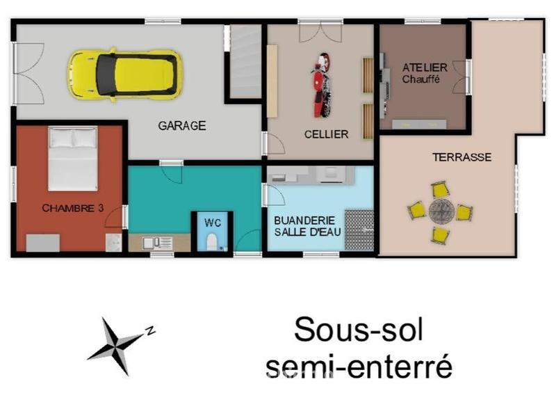 Maison - 181 m² - 9 pièces