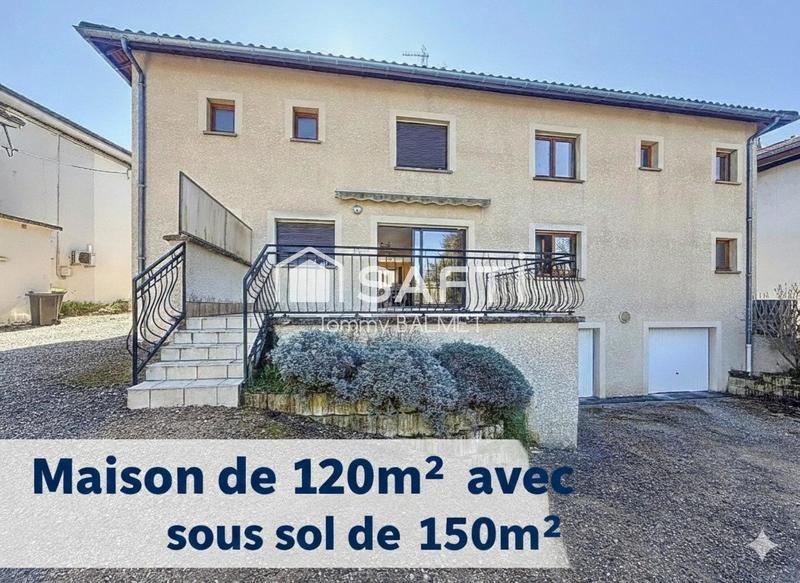 Maison - 120 m² - 6 pièces