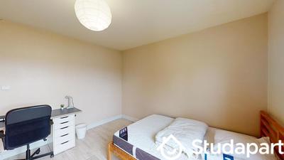 Chambre - 10 m² - 1 pièce