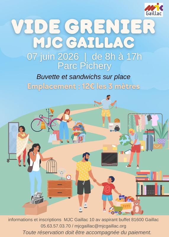 Vide-grenier mjc gaillac