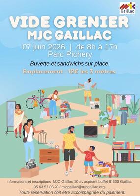 Vide-grenier mjc gaillac