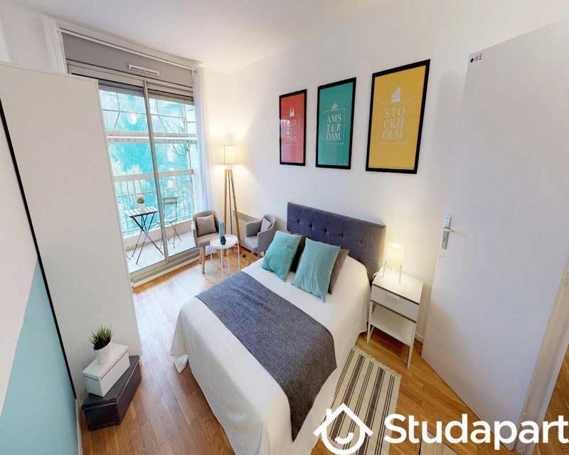 Chambre - 45 m² - 1 pièce