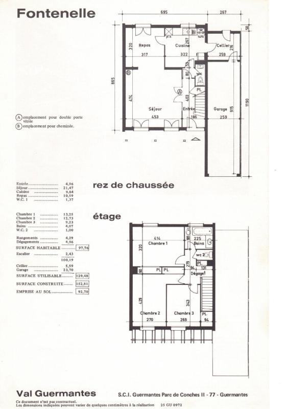 Maison - 98 m² - 5 pièces