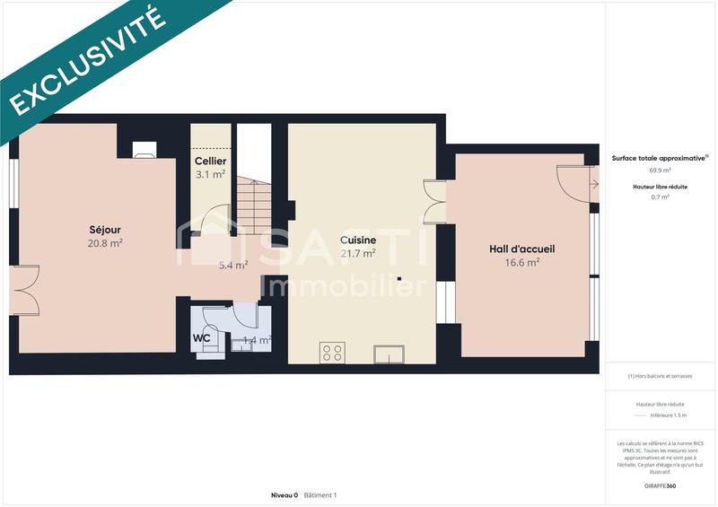 Maison - 130 m² - 5 pièces