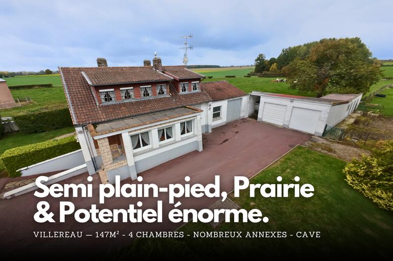 Maison - 147 m² - 9 pièces