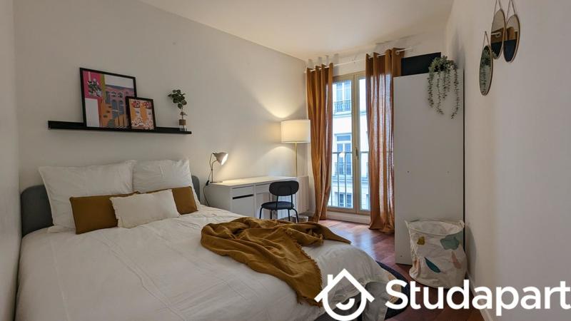 Chambre - 10 m² - 1 pièce