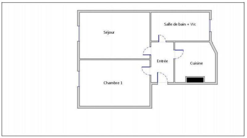 Appartement - 33 m² - 2 pièces