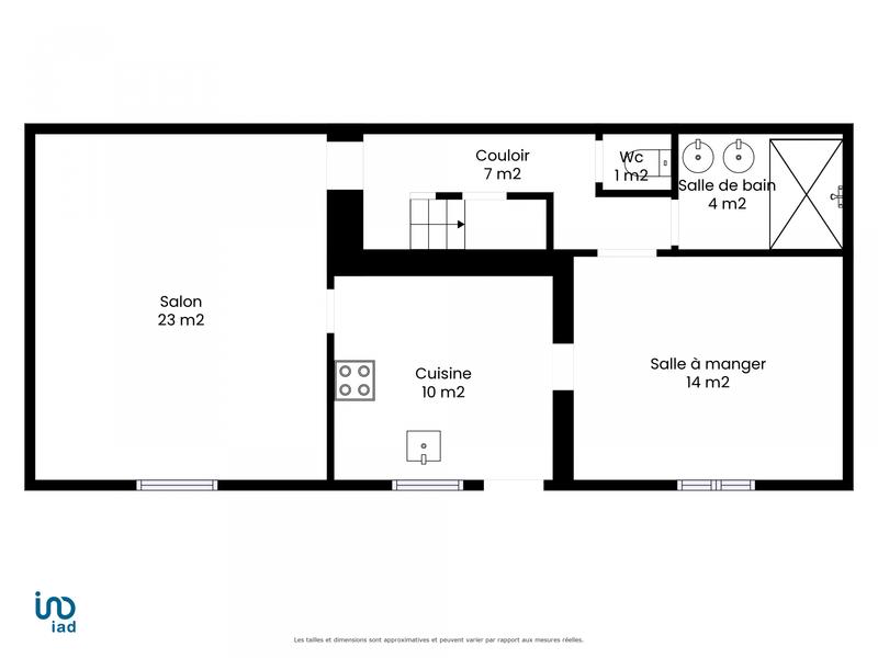 Maison - 95 m² - 4 pièces