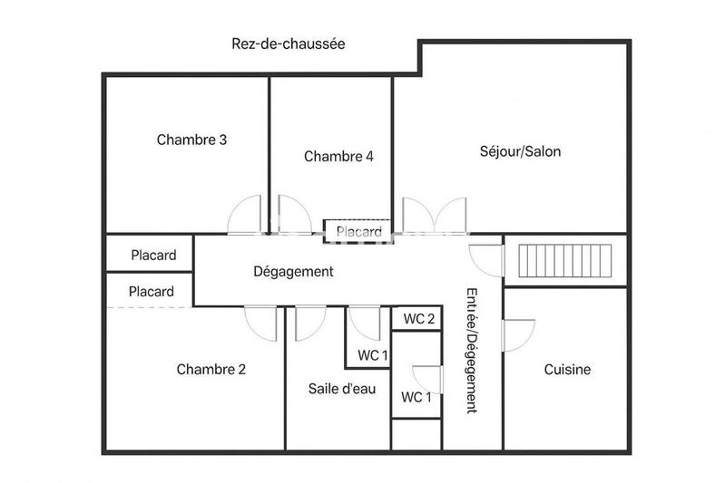 Maison - 155 m² - 6 pièces
