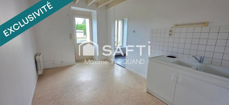 Maison - 60 m² - 3 pièces