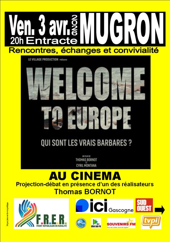 Projection débat film Welcome To Europe