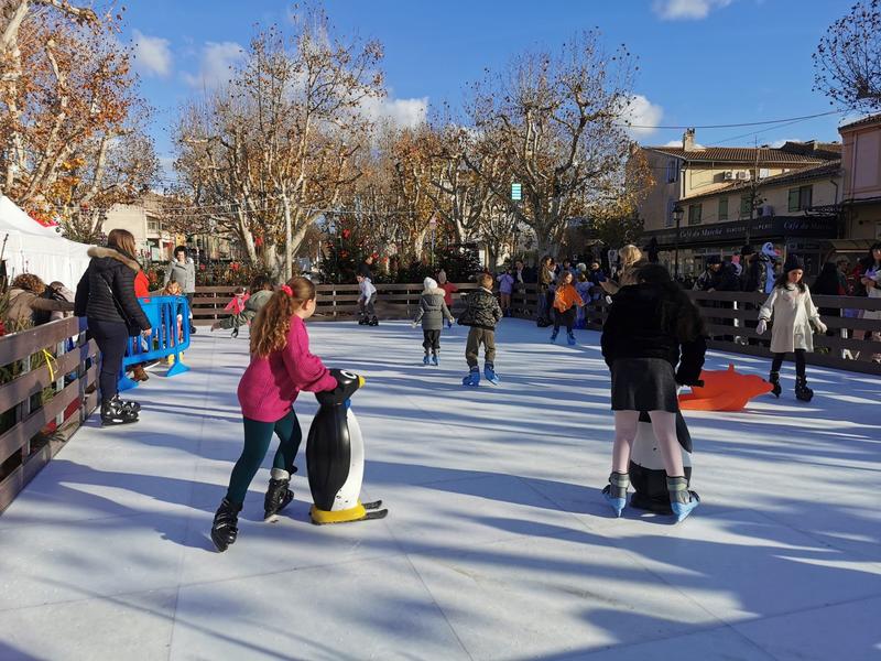 Patinoire de Noël à Auriol