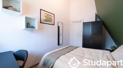 Chambre - 10 m² - 1 pièce