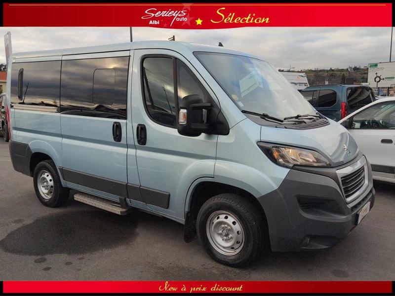 Peugeot Boxer Combi 2.2 e-HDi 130 9 Pl Clim Auto Attelage Camera Ar