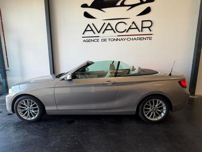 Bmw Serie 2 (F23) Cabriolet 220d 2.0 d Steptronic 190 cv Boîte auto