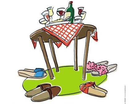 Espace Noriac - le déjeuner du 15 août