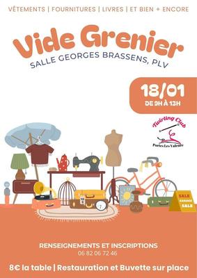 Vide grenier du twirling club