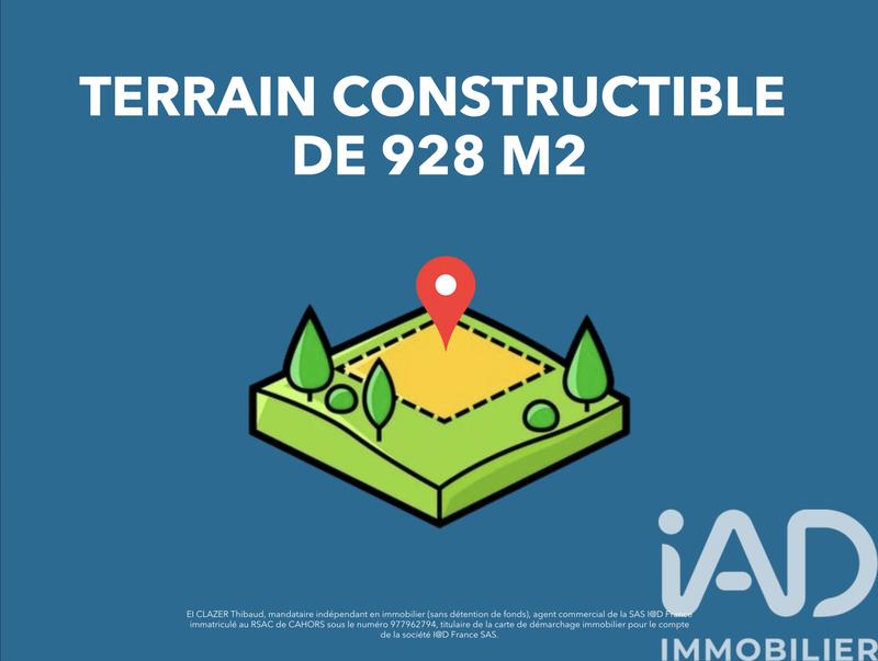 Terrain - 928 m²