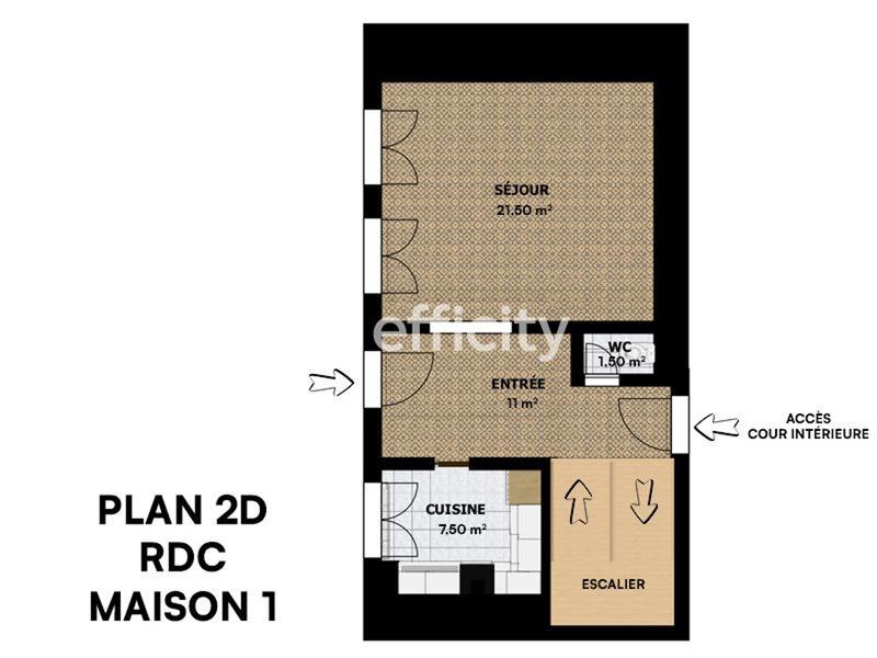 Maison - 185 m² - 8 pièces