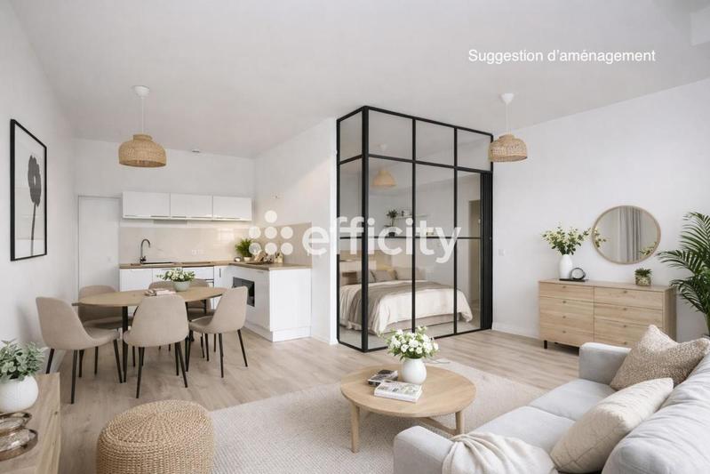 Appartement - 44 m² - 2 pièces