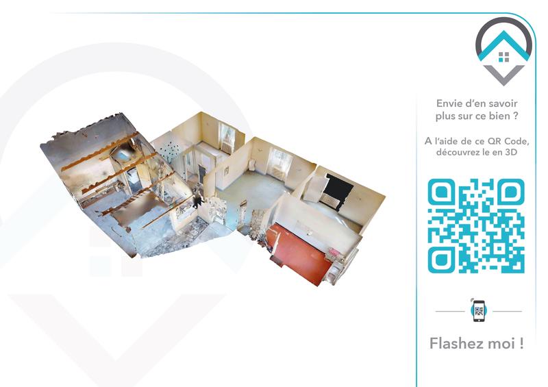 Maison - 60 m² - 3 pièces