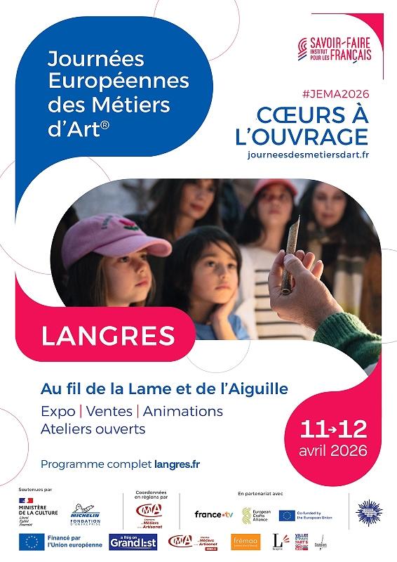 Journées Européennes des Métiers d'Art - Salon Lames à Langres