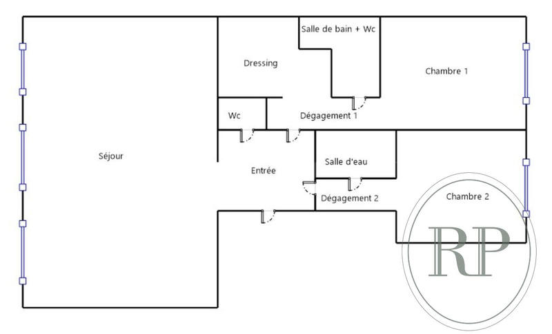 Appartement - 93 m² - 4 pièces