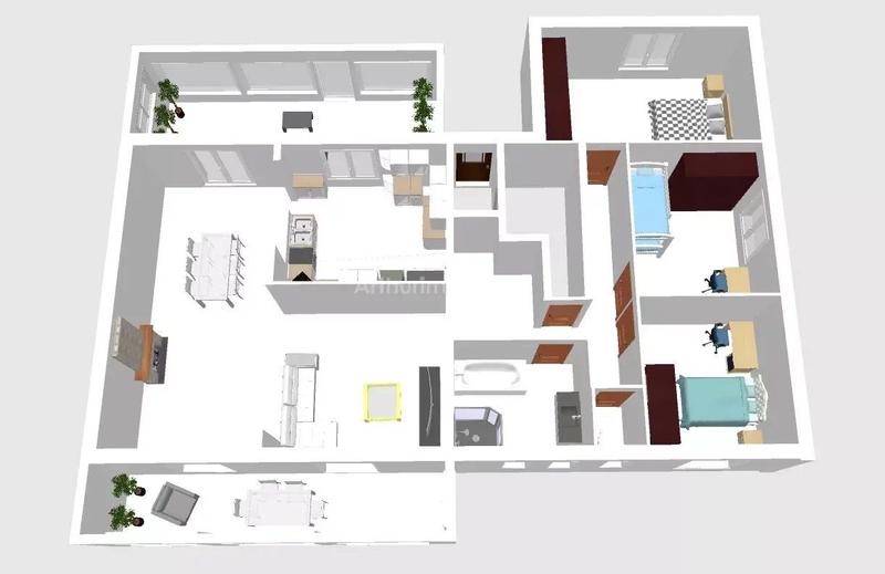 Appartement - 146 m² - 5 pièces