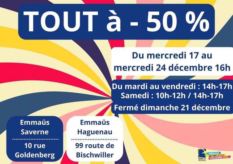 Braderie de fin d'année