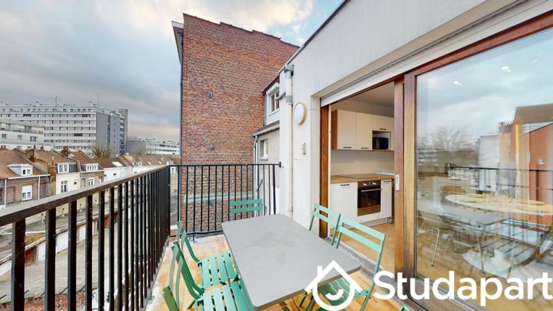 Chambre - 11 m² - 1 pièce