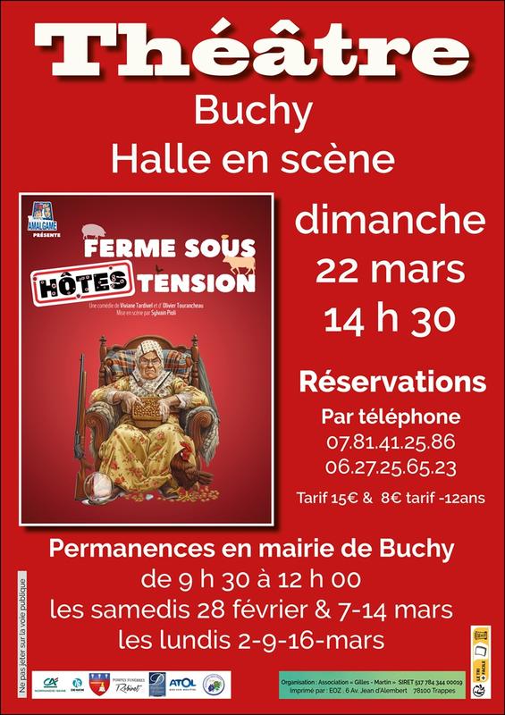 Théâtre "Ferme sous hôtes tension"