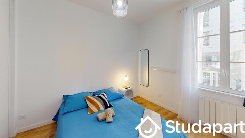 Chambre - 11 m² - 1 pièce