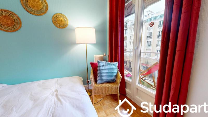 Chambre - 12 m² - 1 pièce