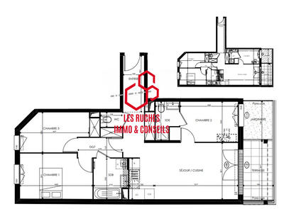 Appartement - 81 m² - 4 pièces