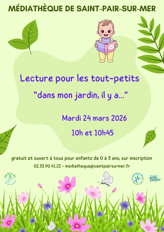 Lecture pour les tout-petits : dans mon jardin, il y A...