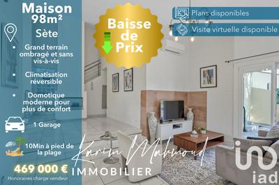 Maison - 98 m² - 4 pièces