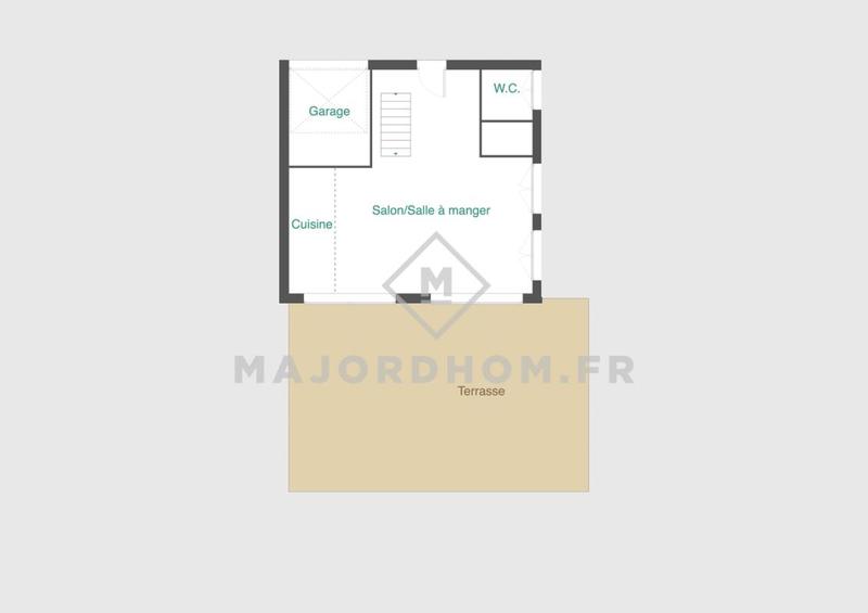 Maison - 94 m² - 4 pièces