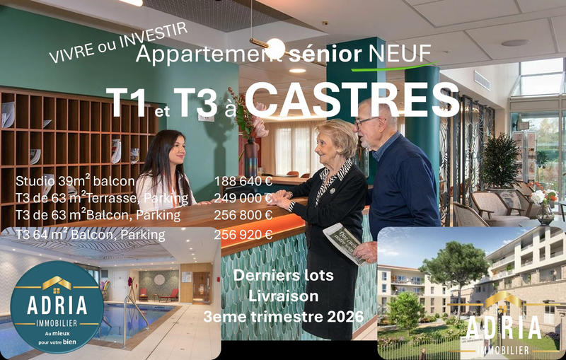 Appartement - 39 m² - 1 pièce