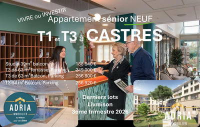 Appartement - 39 m² - 1 pièce