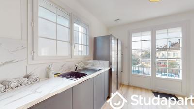 Chambre - 19 m² - 1 pièce