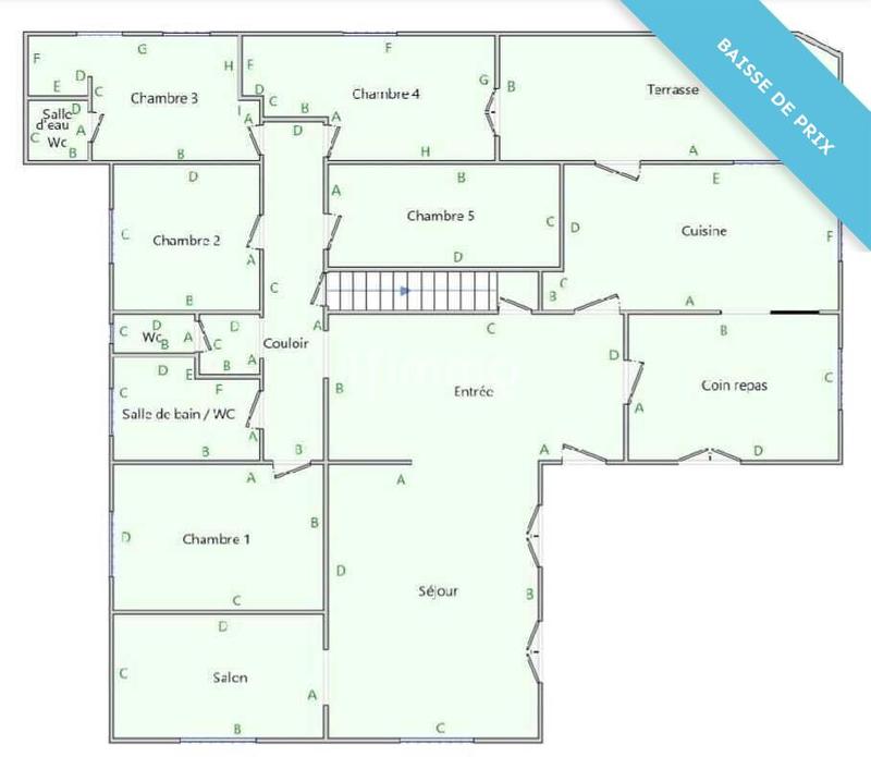 Maison - 211 m² - 7 pièces