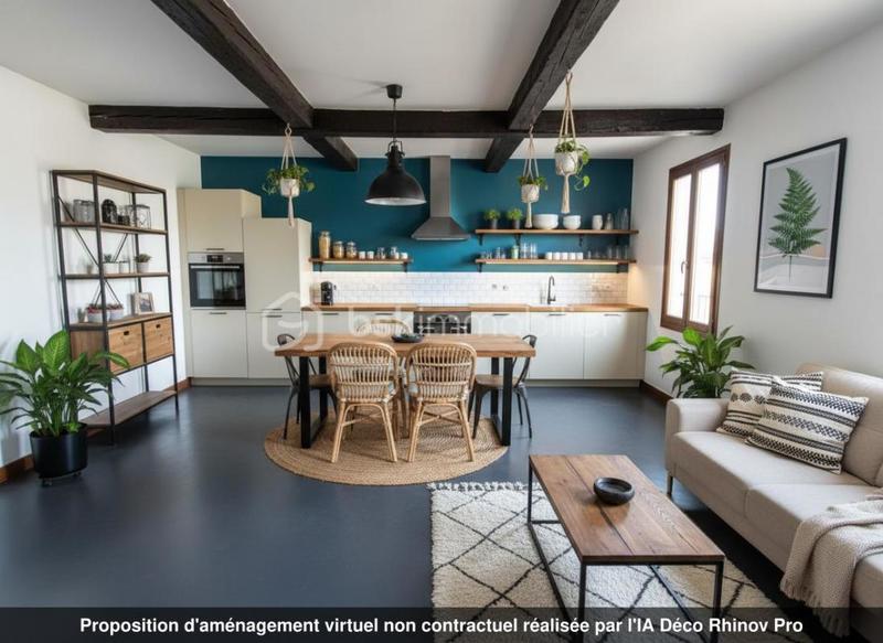 Maison ancienne - 68 m² - 3 pièces