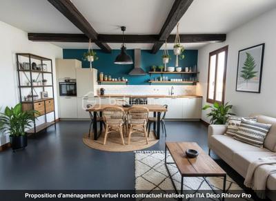 Maison ancienne - 68 m² - 3 pièces