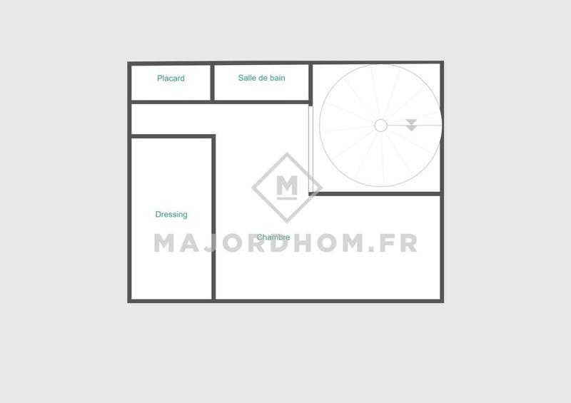 Loft - 72 m² - 2 pièces