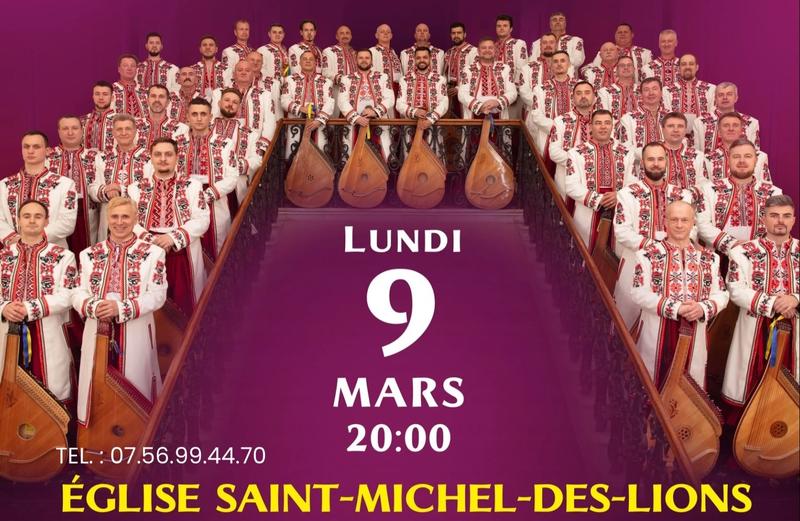 Concert caritatif de l'Ensemble national des bandurists d'Ukraine