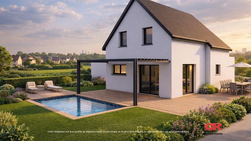 Maison - 115 m² - 6 pièces